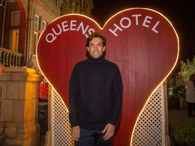 Launch night of Queens Hotel Winter Lodge 2023  in Southsea on Friday 24th of Novermber 2023Pictured: James ArgentPicture: Habibur Rahman