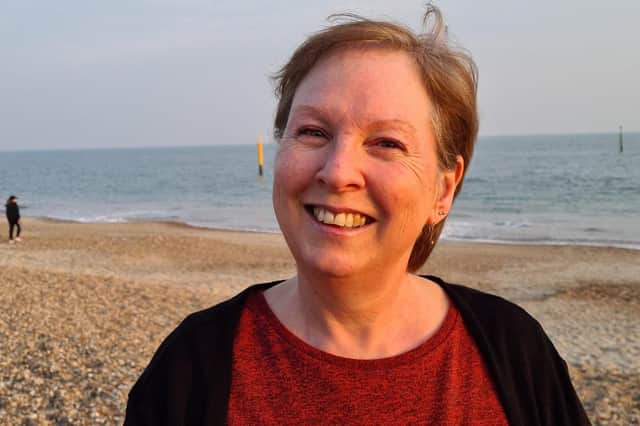 Karen Thomas, who wrote the winning short story for Portsmouth City Council's annual competition