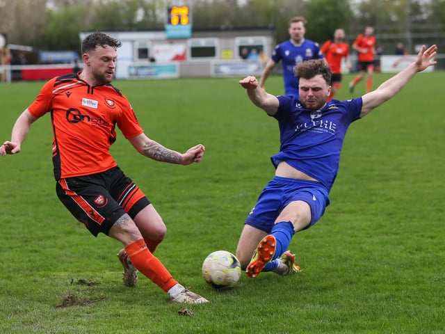 Portchester's Charlie Williamson, left. Picture by Nathan Lipsham