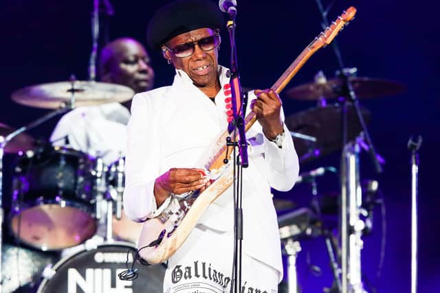 Nile Rogers will headline Victorious Festival on the Sunday of the August Bank Holiday weekend.

(Photo by Alexandre Schneider/Getty Images)