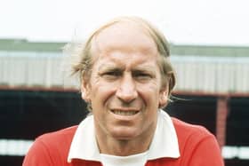 File photo dated 01-07-1972 of Manchester United's Bobby Charlton. Sir Bobby Charlton has died aged 86, his family have announced. Picture: PA NEWS/PA Wire.