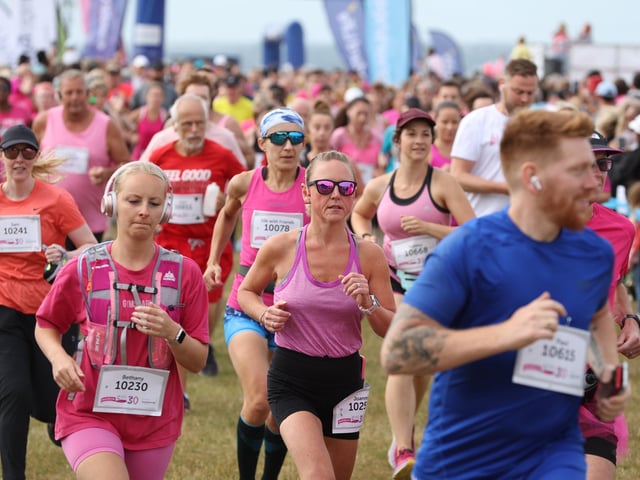 Cancer Research UK Race for Life on Southsea Common.Picture Stuart Martin (220421-7042)