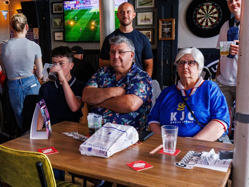 Fans watching England - Switzerland  game at the Lord John Russell. Picture:Marcin Jedrysiak
