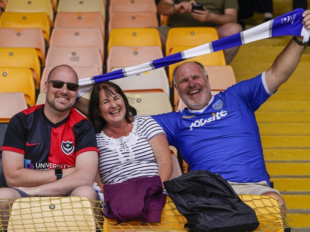 All smiles before kick-off.