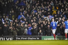 Pompey supporters have backed their team in big numbers this season. (Image: Camera Sport)