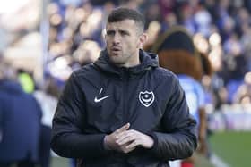 John Mousinho is disappointed with Pompey's Easter weekend haul of two points. Picture: Jason Brown/ProSportsImages