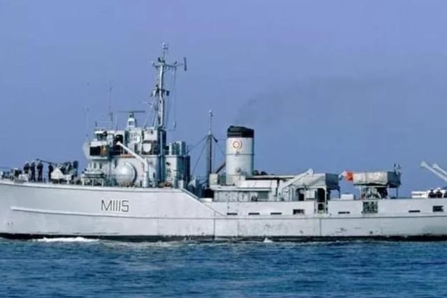 HMS Bronington when she was active