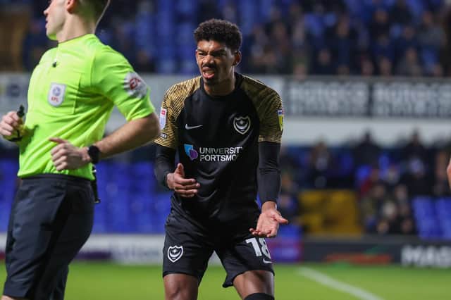 Pompey forward Reeco Hackett has made 43 appearances in all competitions this season