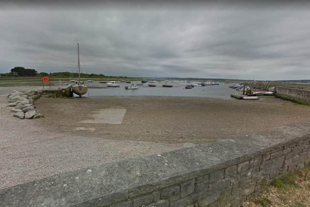 Keyhaven Marshes near Keyhaven Yacht Club