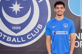 Tyler Walker has joined Pompey on loan from Coventry    Picture: Portsmouth FC