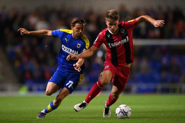 Gillingham defender Jack Tucker is reportedly a transfer target of Charlton.  Picture: Justin Setterfield/Getty Images