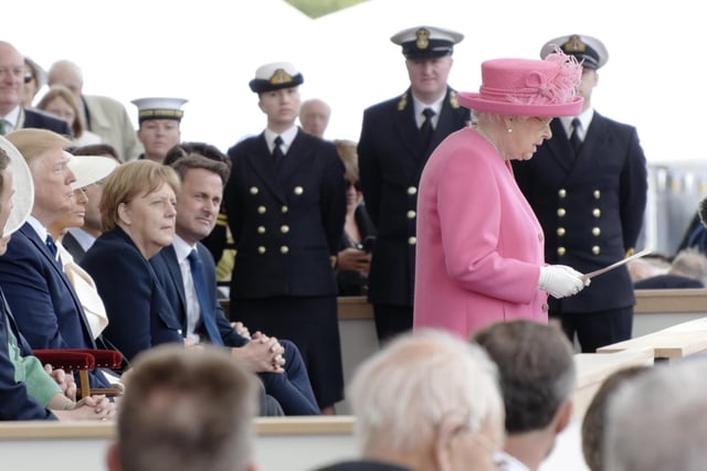 The Queen and world leaders on Southsea Common for the 75th anniversary of D-Day in 2019