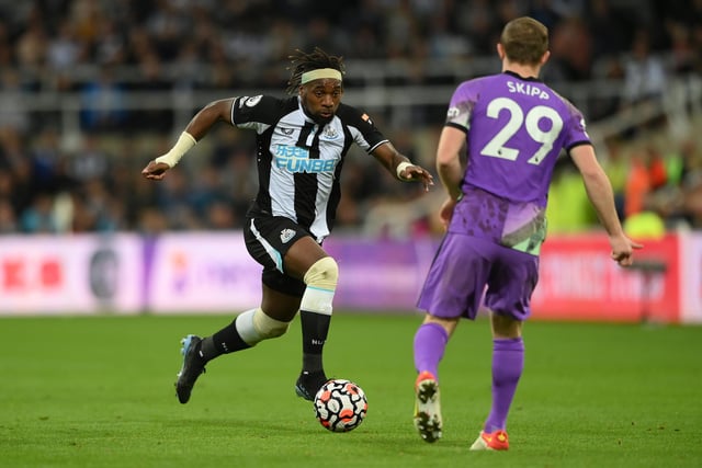 The only current Newcastle player in the starting XI and one of just three still at the club alongside Freddie Woodman and Joe Willock who is out on loan at Brighton