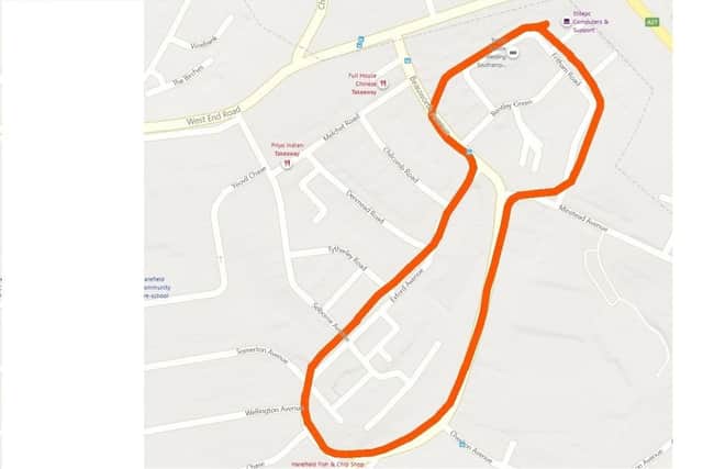 A dispersal order issued for Fritham Road, Bentley Green, Beauworth Avenue, Exford Avenue, Somerset Avenue and Minstead Avenue in north Southampton