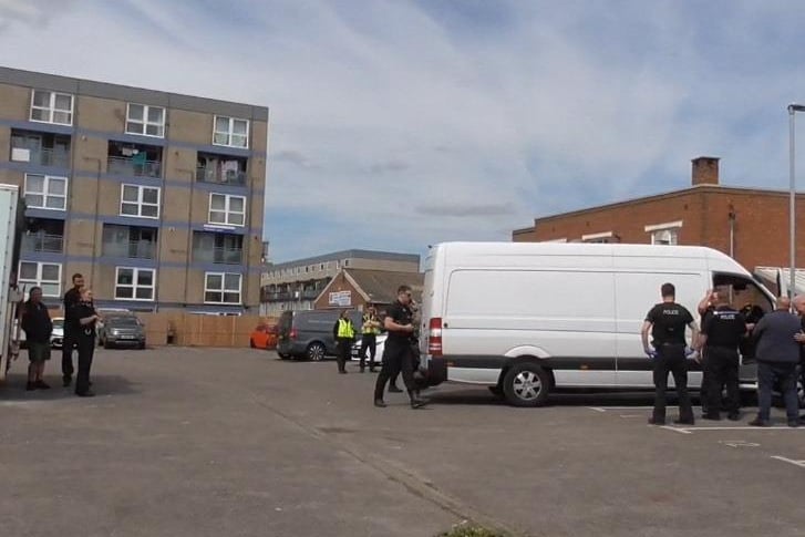 Massive police response to Fratton incident as officer injured and man arrested