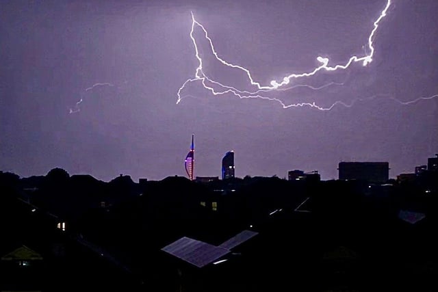 Taken from a flat in Victoria Road North by Kevin Farrow.