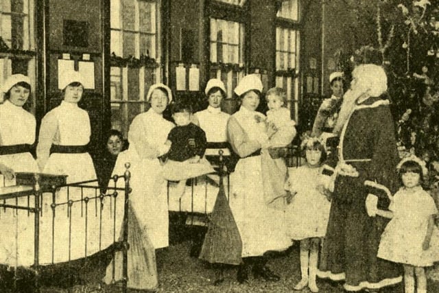 Lord Mayor's Fund - hospitals' Christmas parcels for the Sheffield Joint Hospitals' Council, 1923.