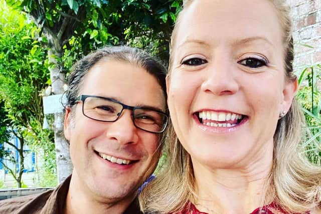 Sara Courtney and Mike Purkiss from Gosport 