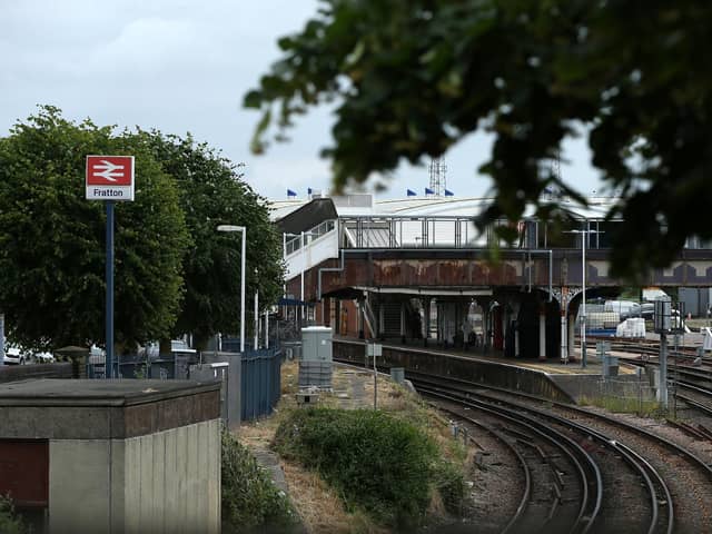 Trains between Fratton and Fareham are being disrupted. Picture: Chris Moorhouse