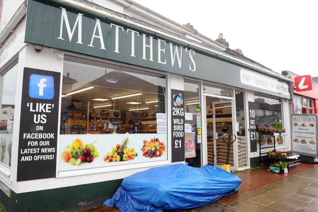 Matthew's Greengrocers 
Picture: Sarah Standing (250220-8840)