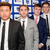 This season's crop of Pompey Academy scholars. Picture: Colin Farmery/ Portsmouth FC