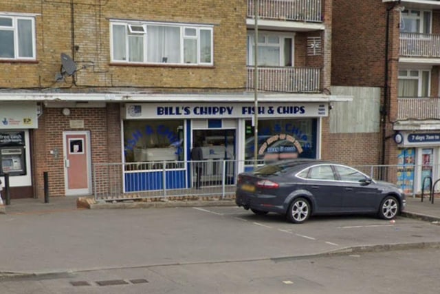 Bill's Chippy is a popular choice with locals looking for tasty fish and chips.