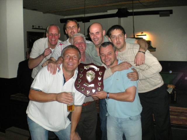 Stoke B lifteS the inaugural Ted Carroll Challenge Shield.