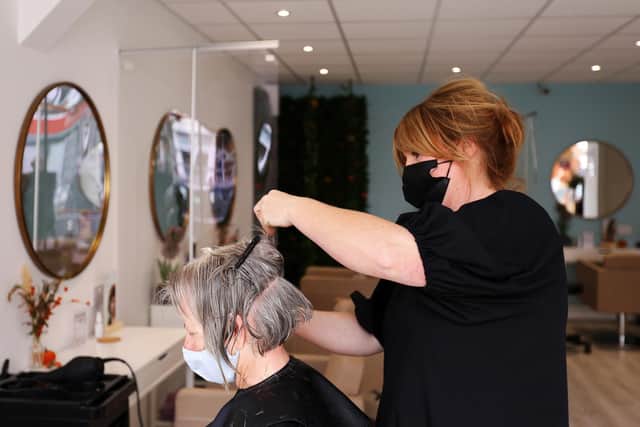 Creative director Nicola Watkins at work. Picture: Chris Moorhouse