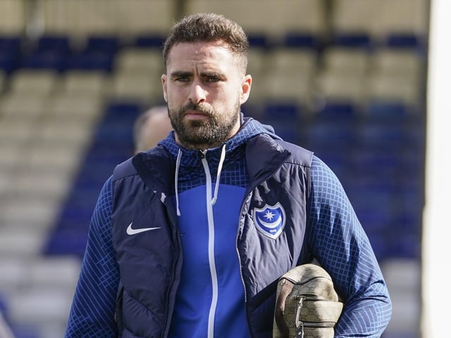 Club: Pompey; Age: 29; Appearances: 18; Goals scored: 0; Assists: 2; WhoScored rating: 6.83.