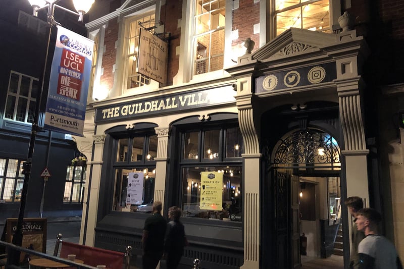 This pub can be found in Guildhall Walk. Part of the same chain as the Southsea Village. The Guildhall Village used to be called the Yorkshire Grey before being taken over by Urban Village Pubs.