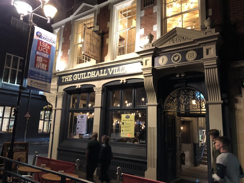 This pub can be found in Guildhall Walk. Part of the same chain as the Southsea Village. The Guildhall Village used to be called the Yorkshire Grey before being taken over by Urban Village Pubs.