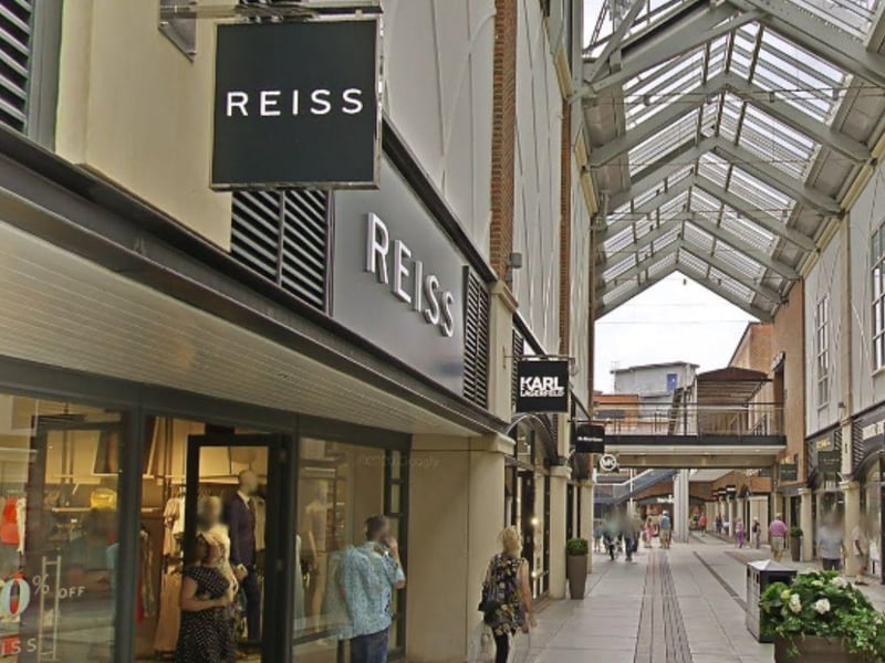 The Gunwharf website states: "Since 1971, Reiss has established itself as the global authority on design-led womenswear, menswear, childrenswear and accessories. With an uncompromising commitment to delivering innovative and original products, Reiss fuses exceptional design, quality and value to ensure a layer of timeless style across everything we do, from heritage style, to occasionwear, to our newest luxe leisure category."