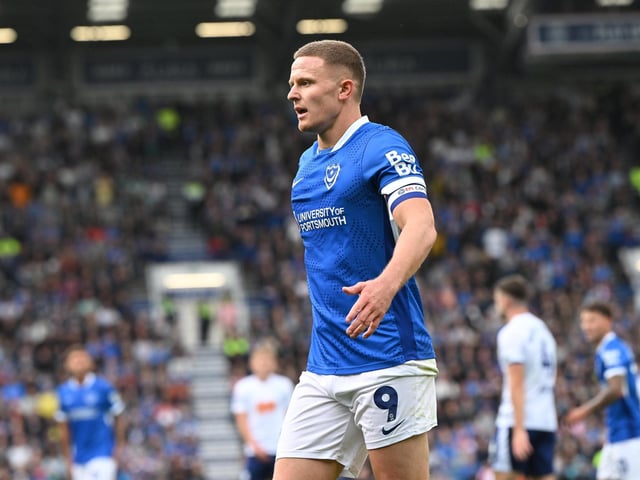 Not often in his Pompey career has he found a strike partner, yet he was paired to Kirk. Usually Bishop dropped deeper, taking him further from goal, though. Now nine matches without scoring - and how he would have loved that Kirk second-half shooting chance.