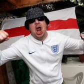 Fans at the Milton Arms in Portsmouth before the Euro 2020 semi-final between England and Denmark
Picture: Sam Stephenson