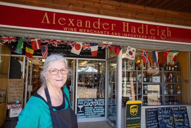 Del Taylor of Alexander Hadleigh Wine Merchants. Photos by Alex Shute