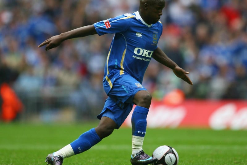 'Lassana Diarra is widely regarded as one of Portsmouth FC's greatest midfielders since 2000 due to his exceptional performances and contributions to the team during his time with the club. Diarra joined Portsmouth in 2008 from Arsenal and quickly established himself as a key player in the team's midfield. Diarra was a versatile midfielder who was comfortable playing in both defensive and attacking positions. He was known for his tireless work rate, ball-winning ability, and excellent passing range. He played a crucial role in Portsmouth's success, including their FA Cup win in 2008. In total, Diarra made 30 appearances for Portsmouth, scoring 1 goal. His impact on the team was so significant that he was named the club's Player of the Season for the 2008/2009 season despite only playing half of the campaign. Moreover, Diarra's performances for Portsmouth caught the attention of other top European clubs, and he went on to play for Real Madrid and Paris Saint-Germain after leaving Portsmouth. For these reasons, he is widely regarded as one of Portsmouth's greatest players in recent history and a deserving member of their greatest XI since 2000.'