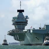 HMS Queen Elizabeth returning to her home port of Portsmouth 2nd July 2020. Picture: Bryan Moffat/bryanmoffat.com