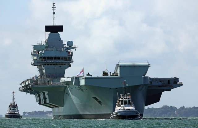 Royal Navy Aircraft Carrier Hms Queen Elizabeth To Be Based In Far East As Uk Bans Chinese Tech Firm Huawei From Britain S 5g Network The News