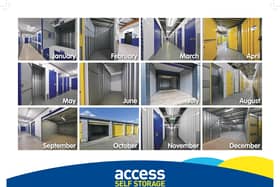 Storage Unit Calendar 2025
