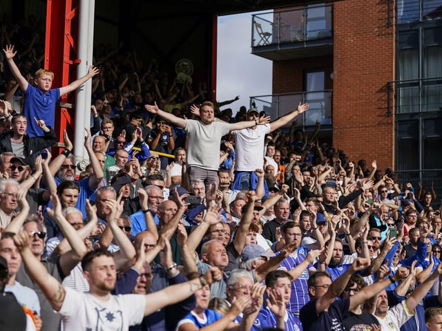 1,246 Blues supporters made the trip to Brisbane Road in east London