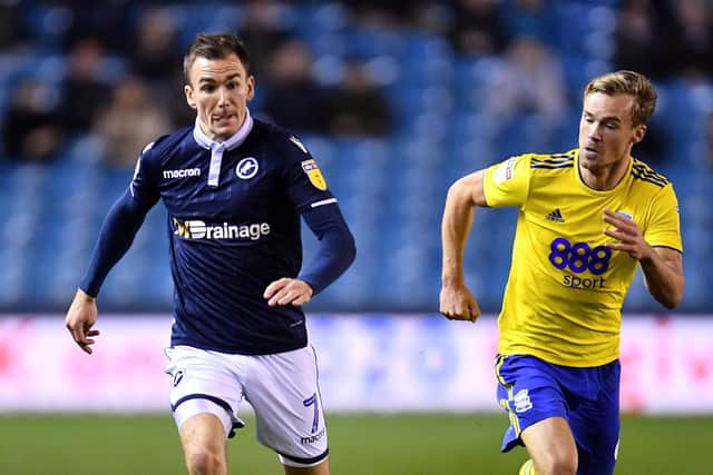 Jed Wallace in Millwall colours. (Photo by Justin Setterfield/Getty Images)