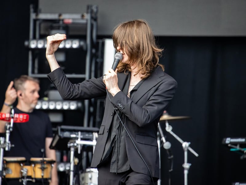 Blossoms opened Victorious Festival 2023 on Friday afternoon.
Pictured - Blossoms performing at Victorious Festival 2023
Photos by Alex Shute