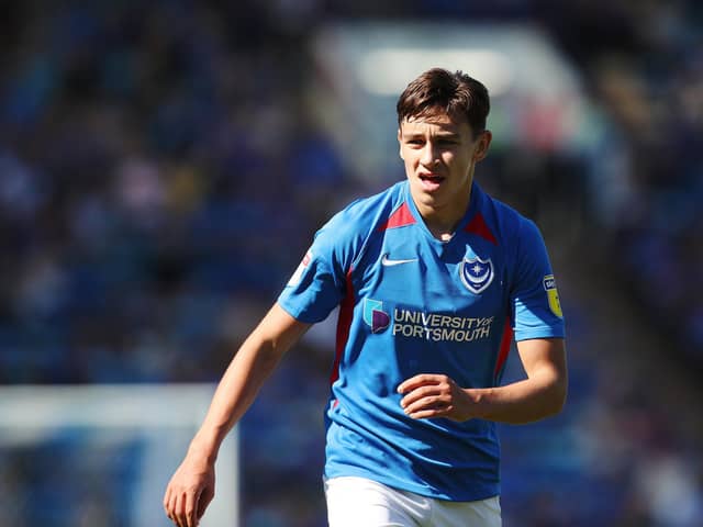 Former Pompey player Josh Flint, from Waterlooville, has earned himself a long-term deal with Dutch club FC Volendam. Picture: Joe Pepler