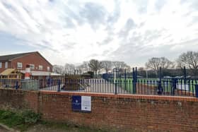 Meoncross School, located in  Burnt House Lane, is a co-educational private school 