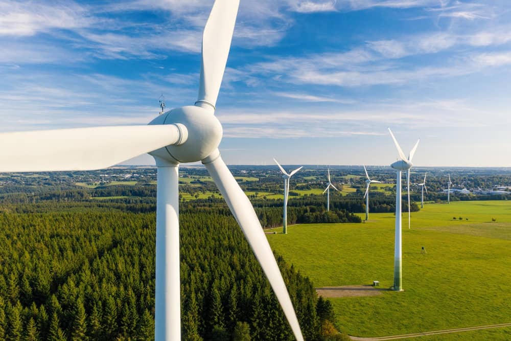 Great green energy source, wind farms (photo: adobe)