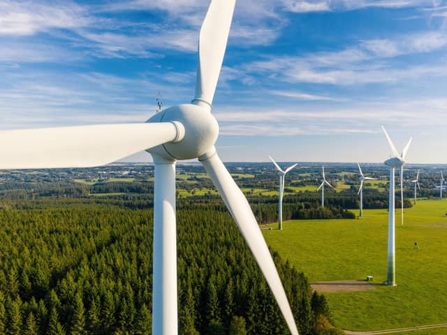 Great green energy source, wind farms (photo: adobe)