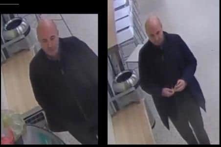 Police want to speak to this man. Picture Hants police