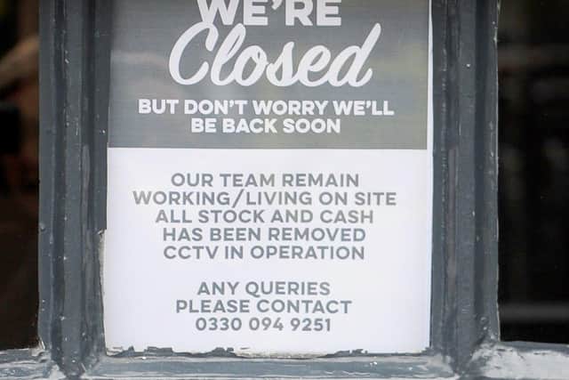 The Ironmaster pub in West Street, Fareham, is temporarily closed. Picture: Sarah Standing (240920-4533)