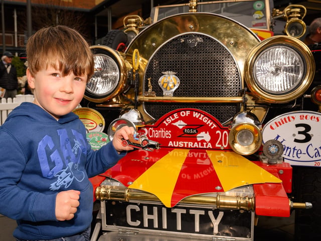 Pictured is: Joshua-David Misters, 3 and loves Chitty Chitty Bang BangPicture: Keith Woodland (180321-28)