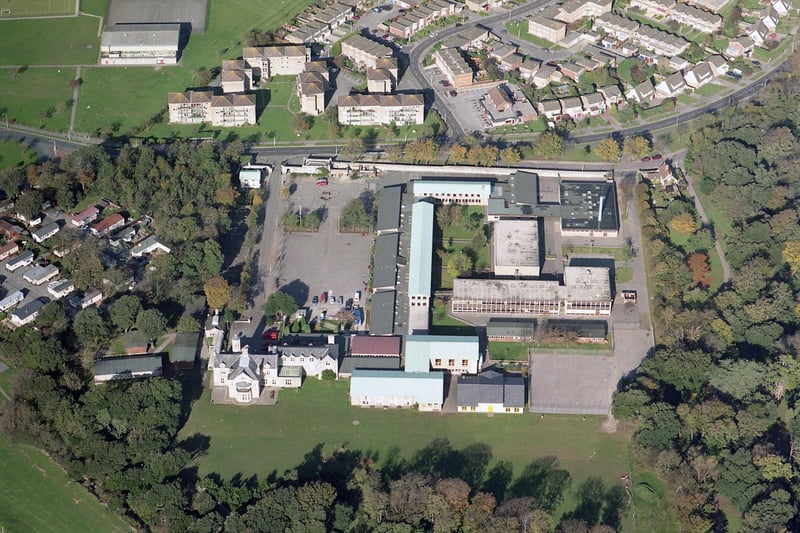 Aerial of Bay House School, Alverstoke, in 1998.


